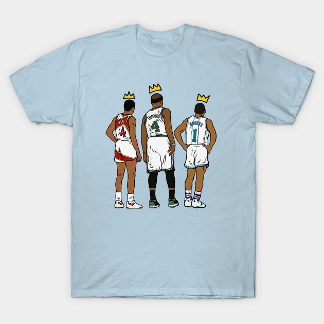 The Short Kings T-Shirt by rattraptees